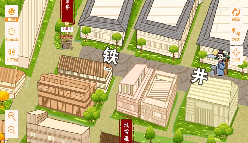 沙县智慧景区：手绘地图与语音导览的完美融合